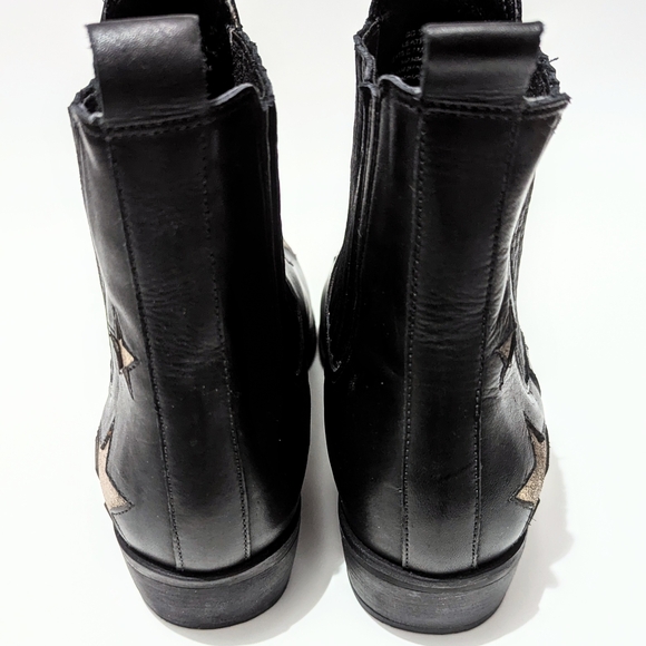 Matisse Sheryl Crow Star Boots Matisse Black Star Ankle Star Booties - Picture 6 of 9